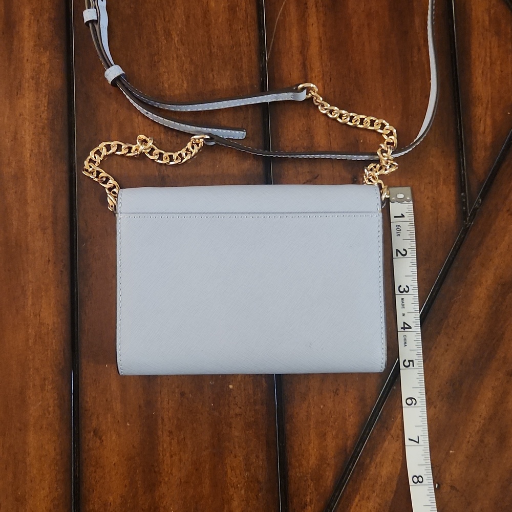 Michael Kors Powder Blue Jet Set Crossbody - Picture 2 of 6